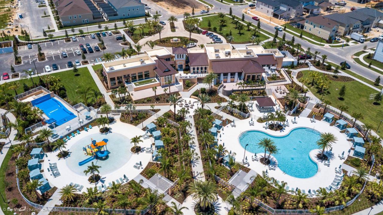 Modern Villa Wprivate Pool&Spa, Free Water Park أورلاندو المظهر الخارجي الصورة