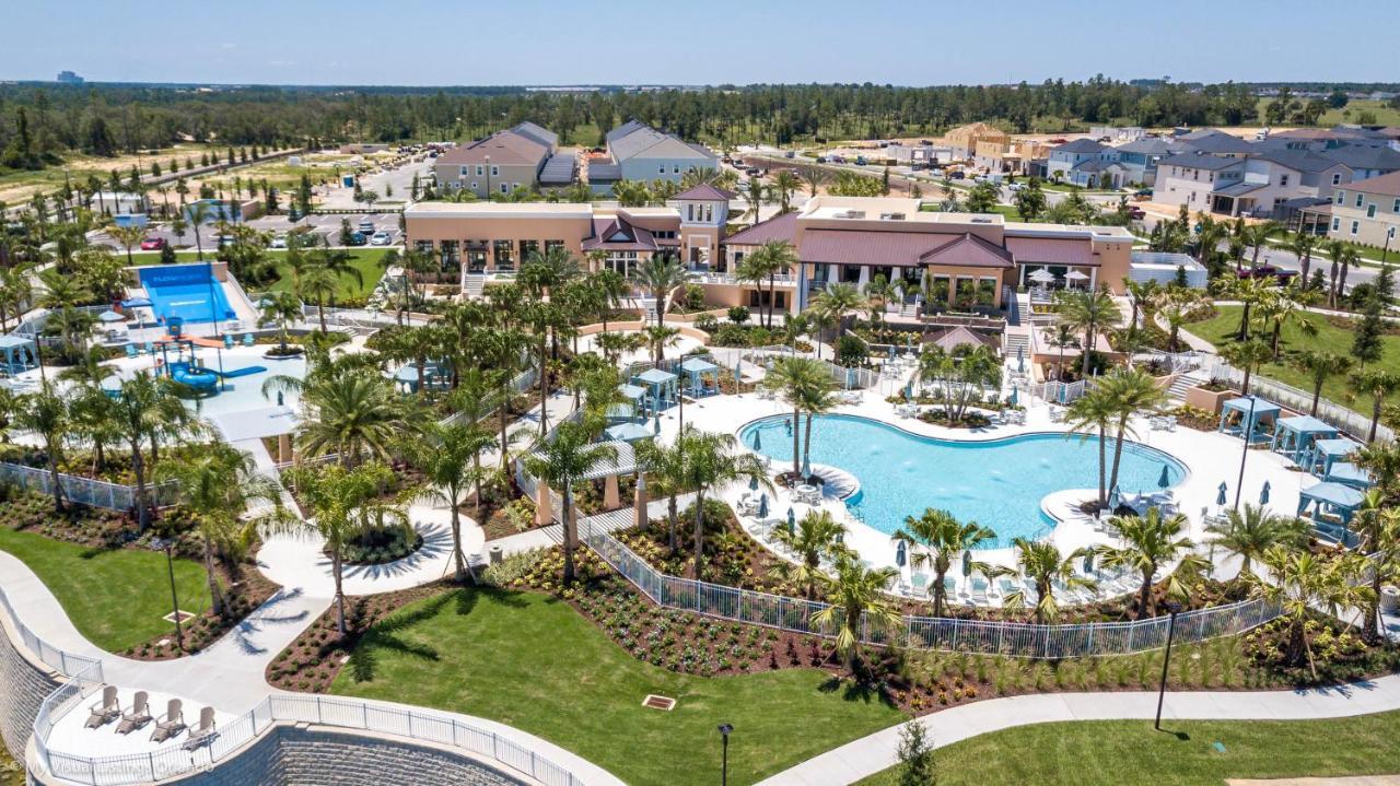 Modern Villa Wprivate Pool&Spa, Free Water Park أورلاندو المظهر الخارجي الصورة
